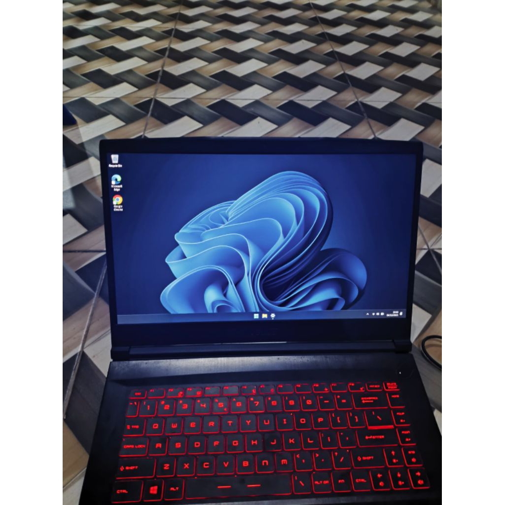 laptop game msi gf63 core i5 gen 10, rtx 3050
