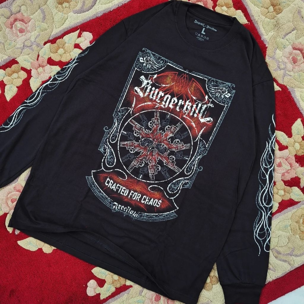 Long Sleeve Burgerkill - Crafted for Chaos Original Merchandise