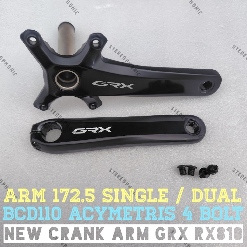 LOOSEPACK NEW ORIGINAL SHIMANO Crank Arm GRX FC-RX810 Arm 172.5 Bisa Single Bisa Dual Crank GRX RX81