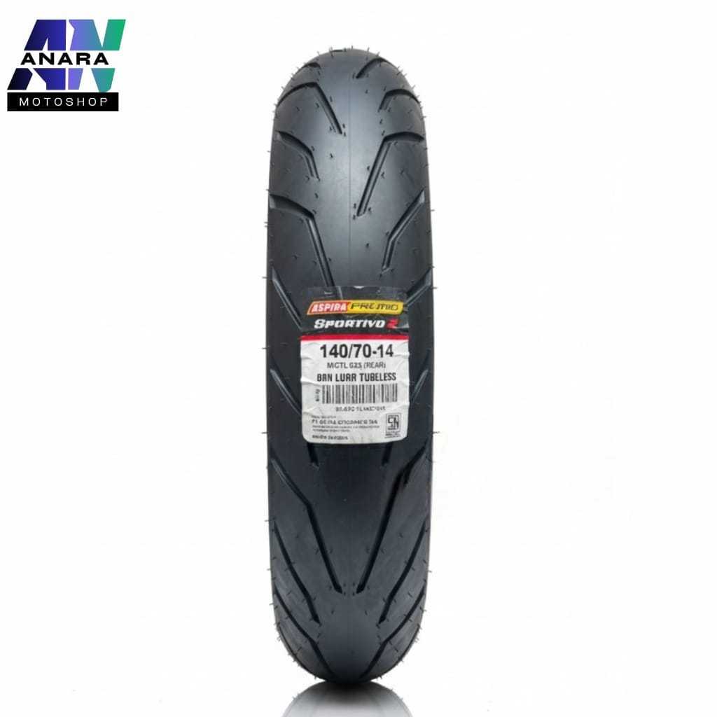 BAN ASPIRA PREMIO SPORTIVO 2 140/70-14 BAN BELAKANG AEROX XMAX FORZA UKURAN 140 70 14 ASPIRA PREMIO 