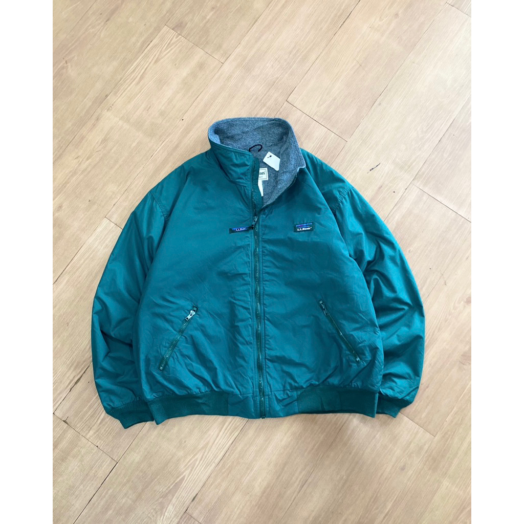 VINTAGE LL BEAN WARMUP WINDBREAKER JAKET