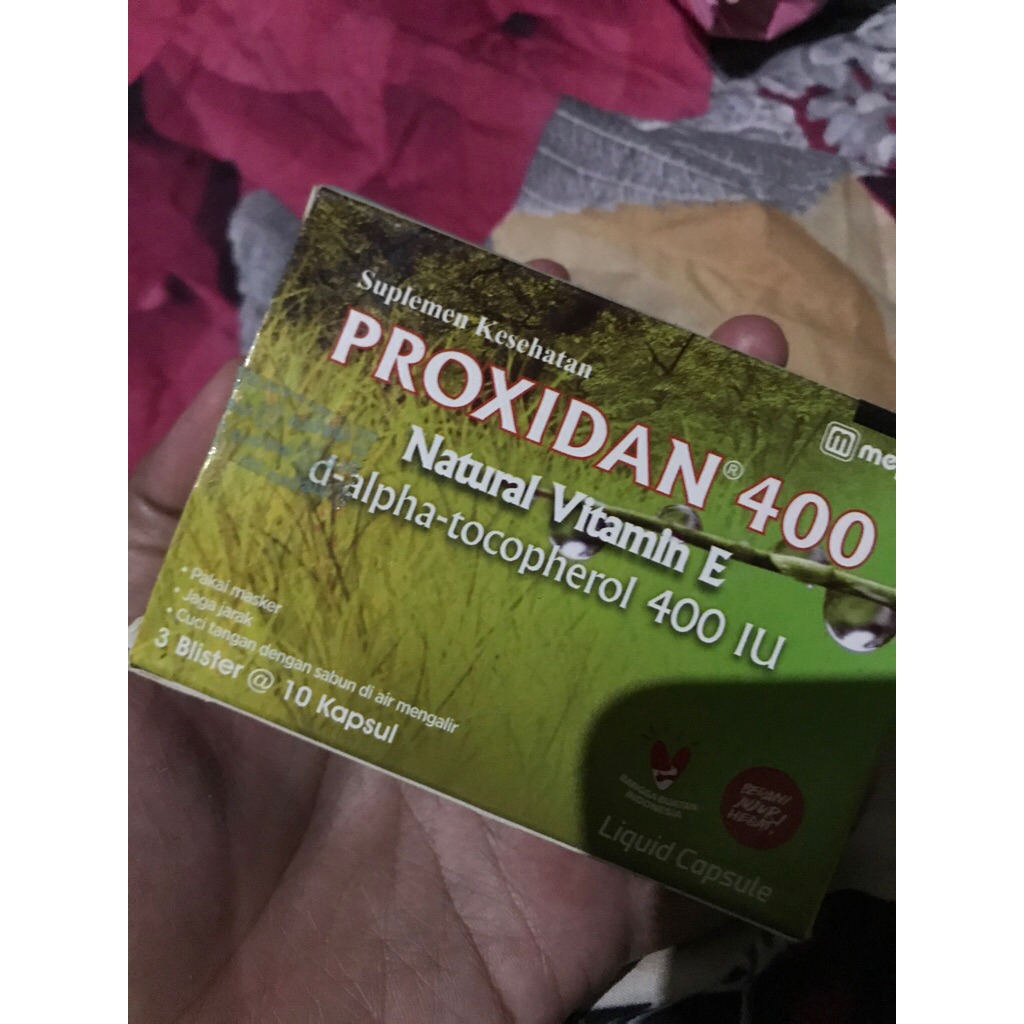 Proxidan 400 iu, Natural Vitamin E
