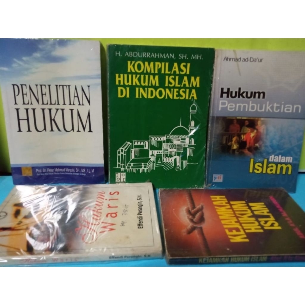 Obral Buku-buku Hukum. Original preloved.