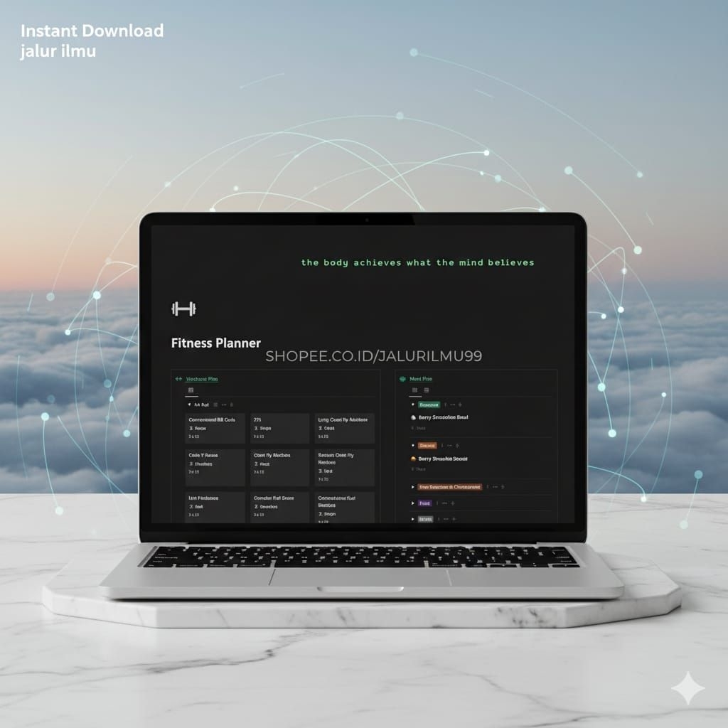 NOTION FITNESS PLANNER