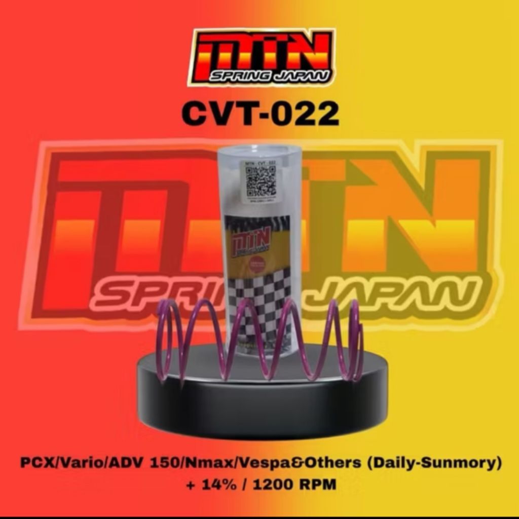 Per CVT 1200 Rpm Vario 150, PCX, ADV ,Vespa 1200 RPM Daily-Sunmory Original MTN Spring Japan CVT-022