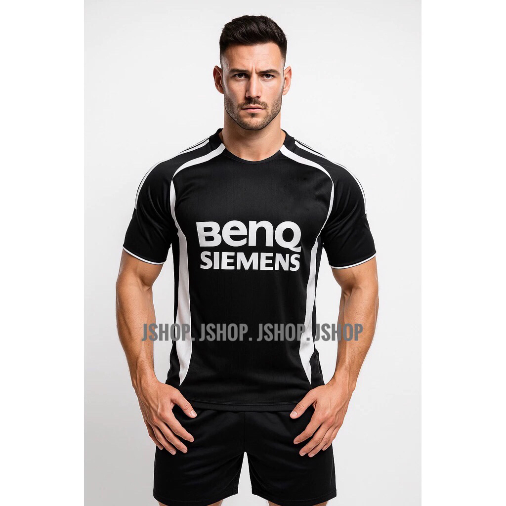 JERSEY BAJU BOLA RETRO MADRIDD AWAY 2006 JERSEY BOLA RETRO BLOKCORE 2006