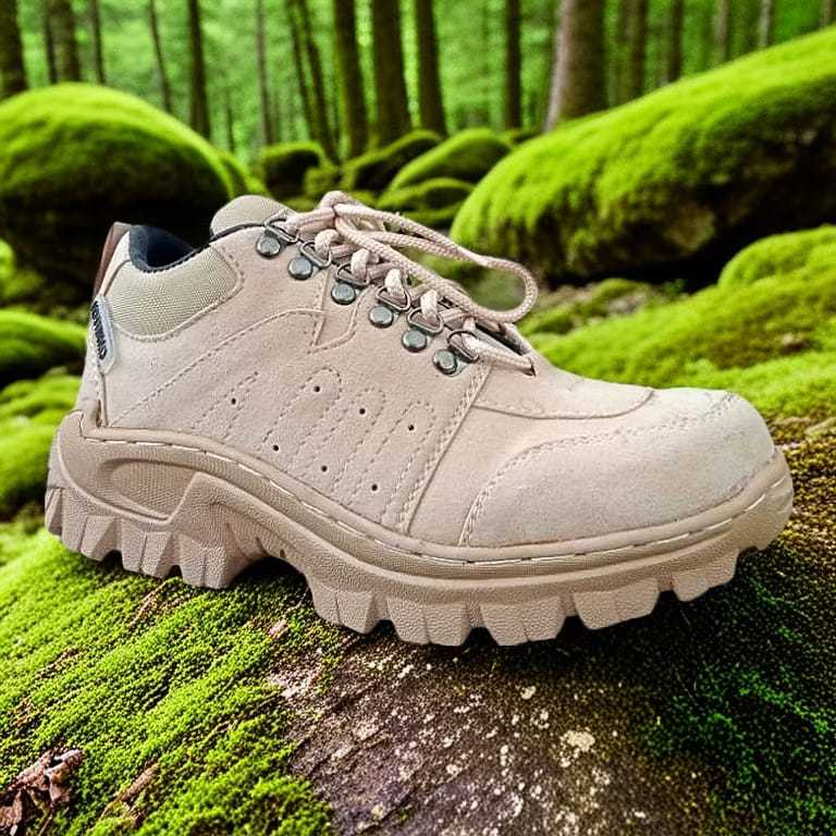 Sepatu Gunung Pria Wanita Hiking Adventure Ujung Besi Tactical