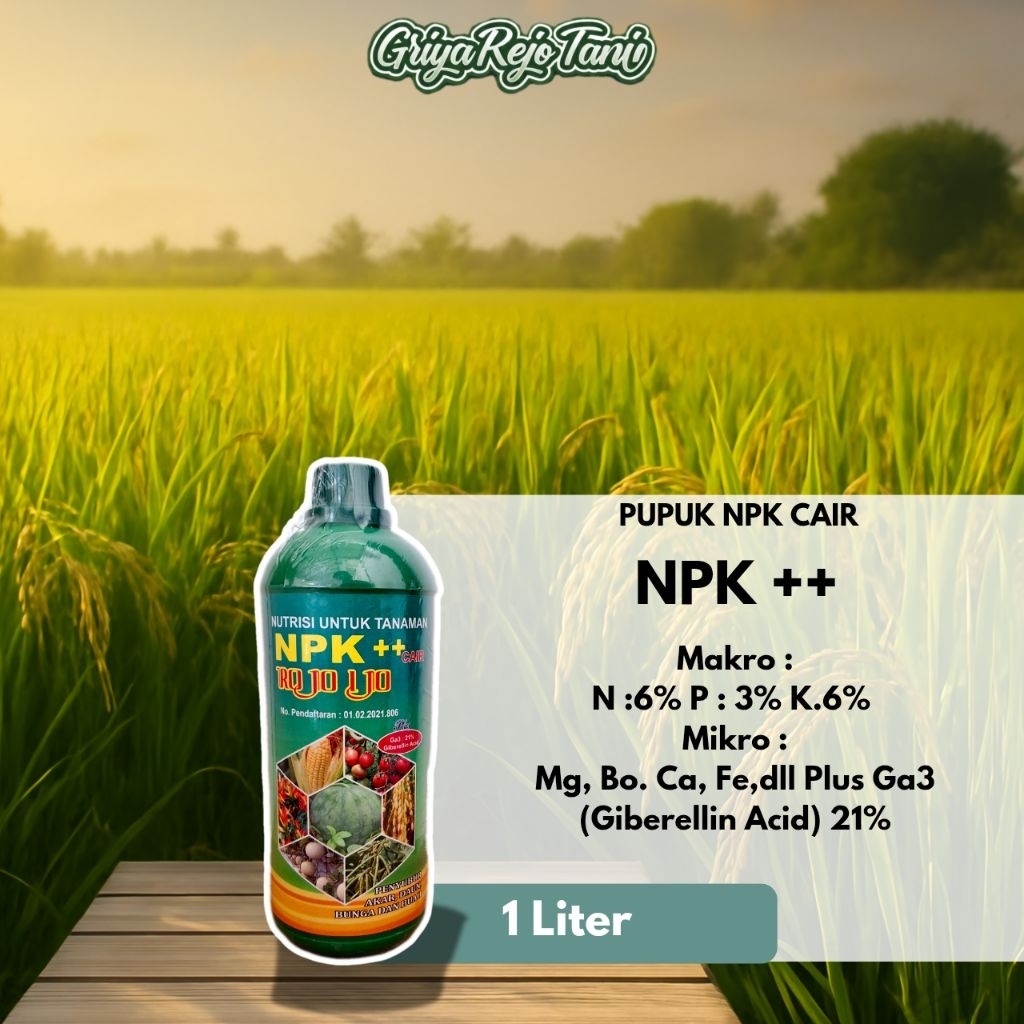 Nutrisi tanaman NPK++ Cair 1 liter