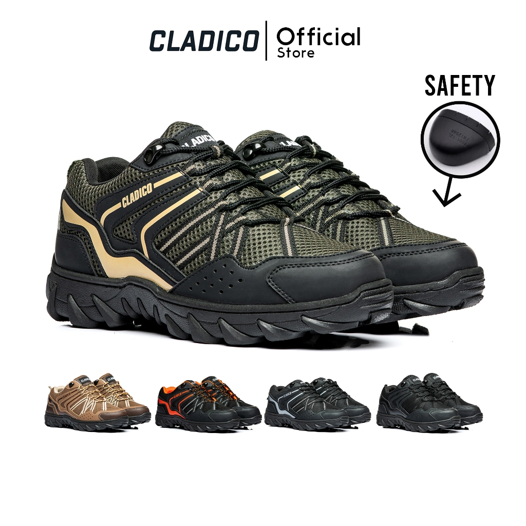 Lavio Shoes Store Sepatu Safety Pria Safety Ujung Besi Riding Touring Boots Cladico Light