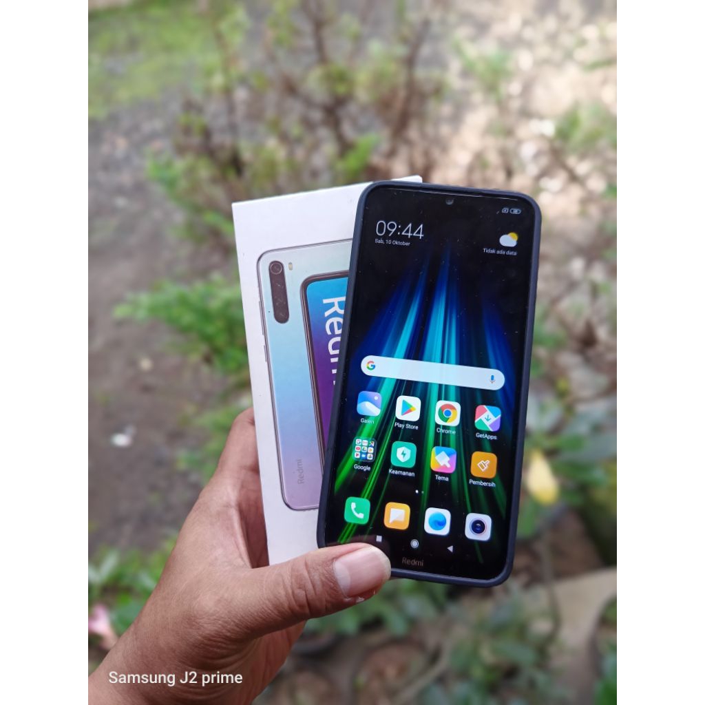 Redmi note 8 ram 4/64  fullset normal no minus