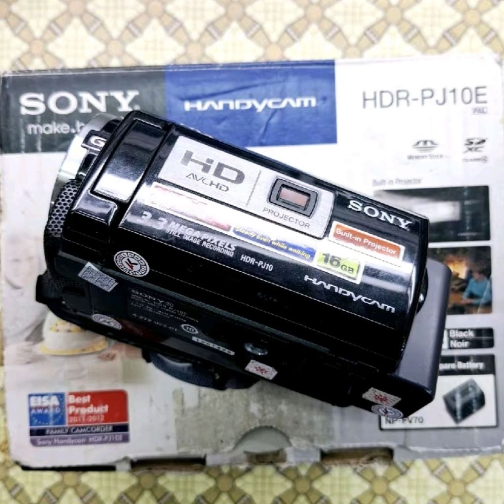 Handycam Sony HDR-PJ10 HDMI MIC