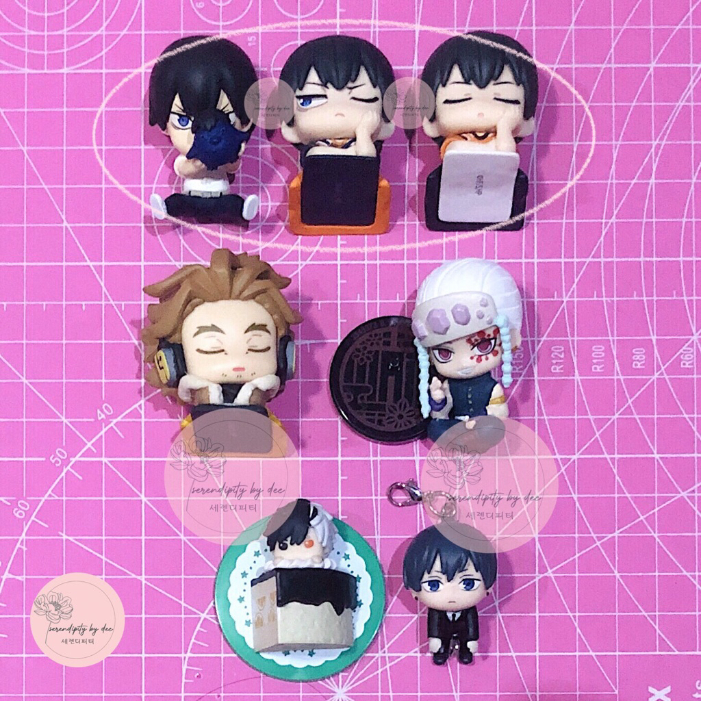 [ READY ] ANIMERCH HQ JJK SKDY BLLK KNY GINTAMA WBK KN8 - MINI FIGURE & PERKERTASAN