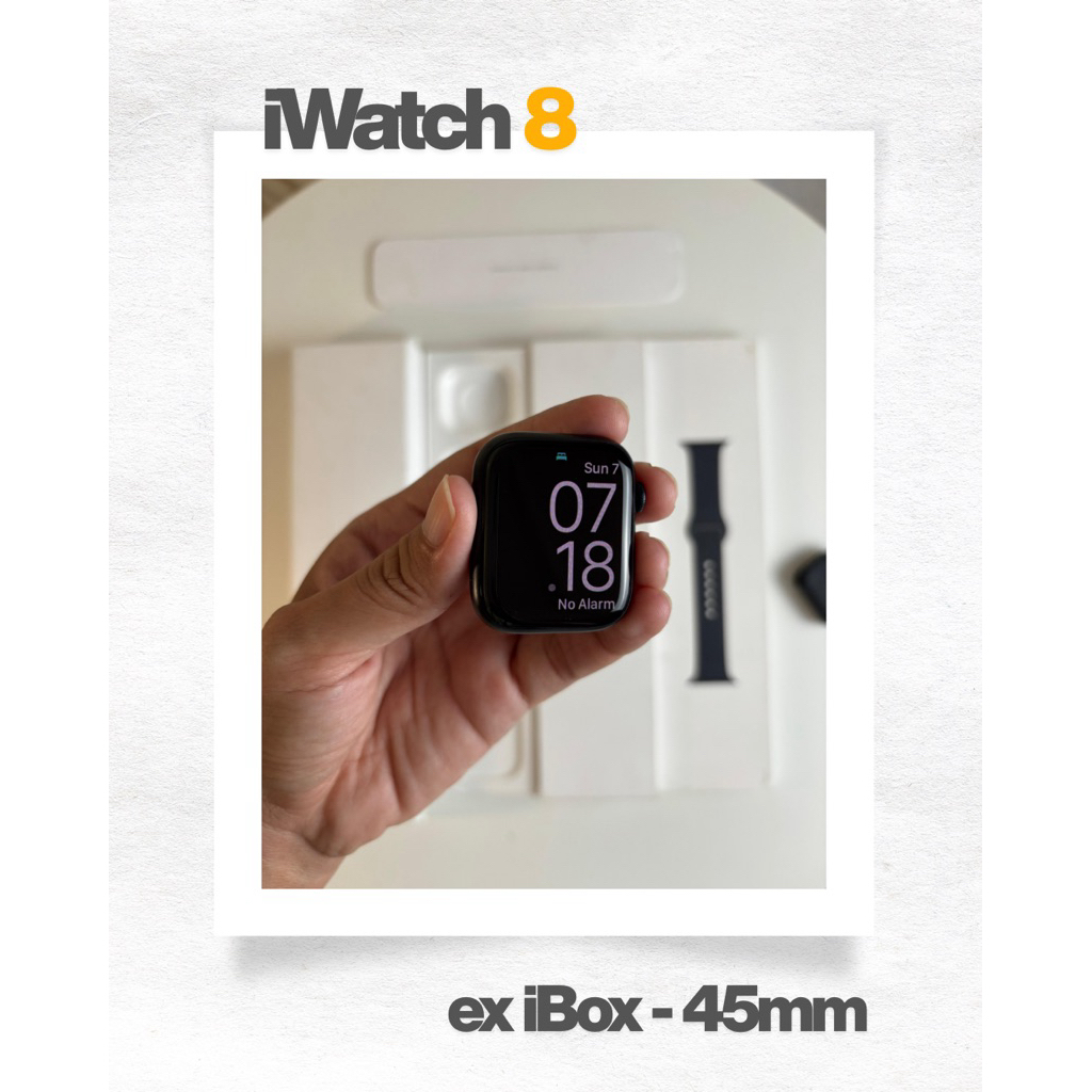 iBox Apple Watch Series 8 45mm Midnight Fullset