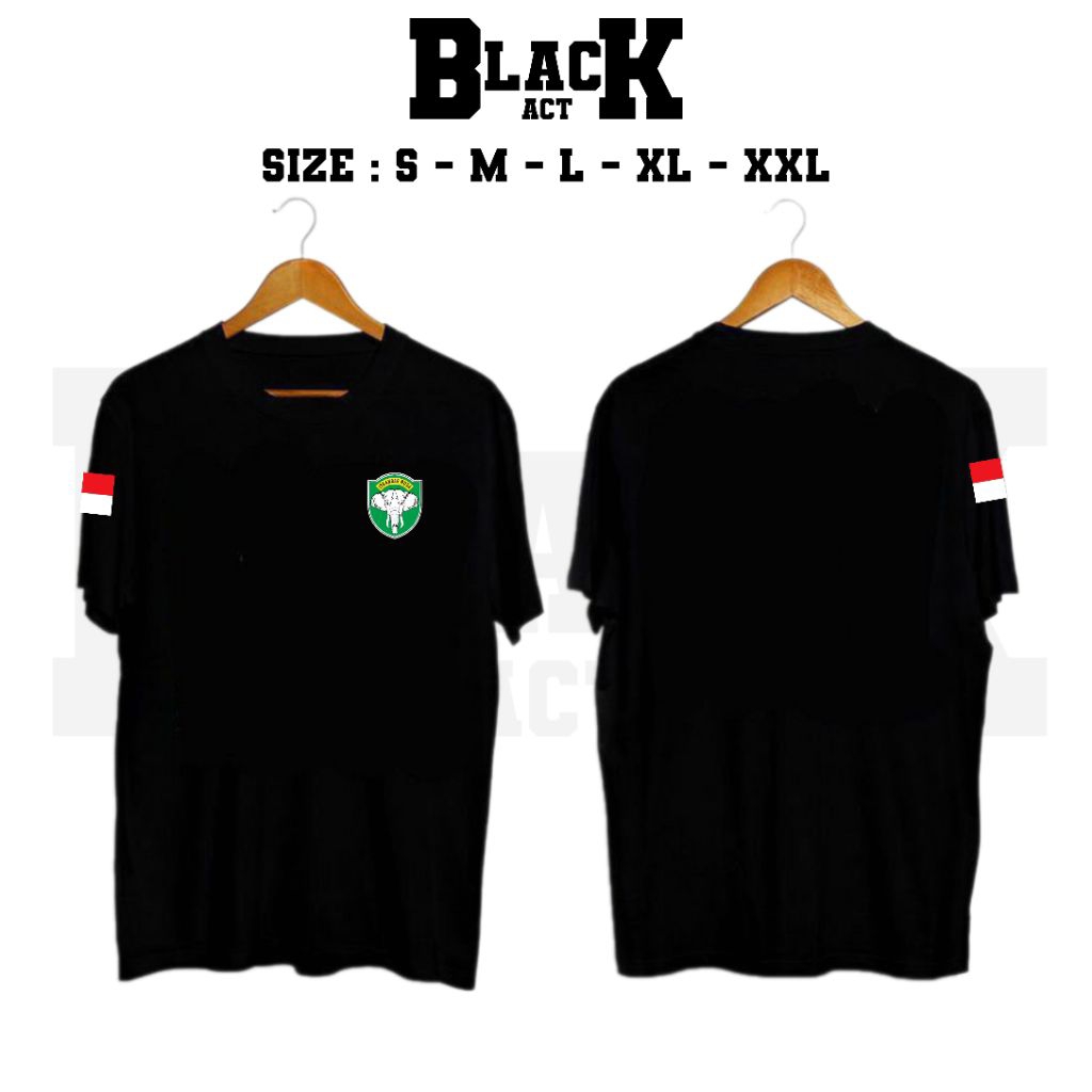 KAOS KODAM ISKANDAR MUDA LOGO DADA