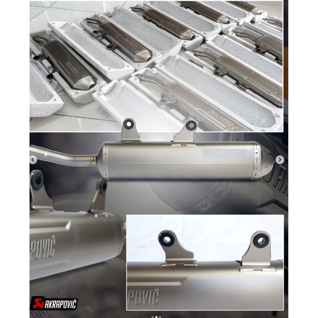AKRAPOVIC KTM/HUSQ/GASGAS 2T 2024 ORIGINAL