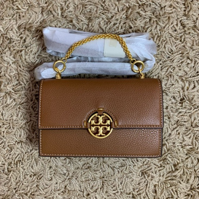 TORY BURCH TB miller mini shoulder bag light umber