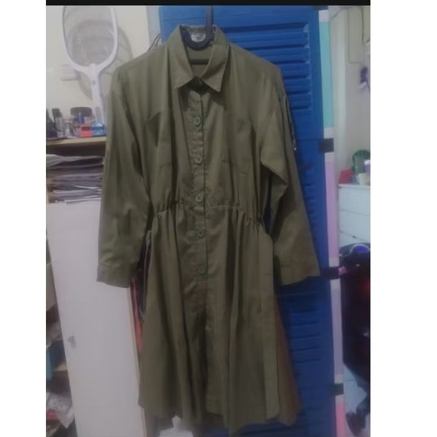 tunik hijau army