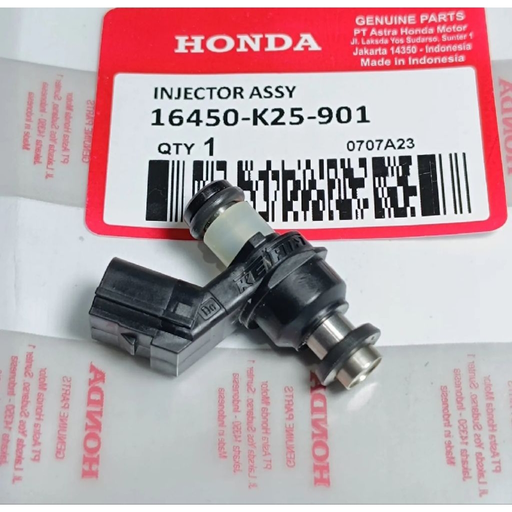 INJEKTOR INJECTOR ASSY BEAT FI /INJEKTOR ASSY FUEL  BEAT FI-SCOPY FI-BEAT ESP-BEAT STREET-SCOPY ESP(