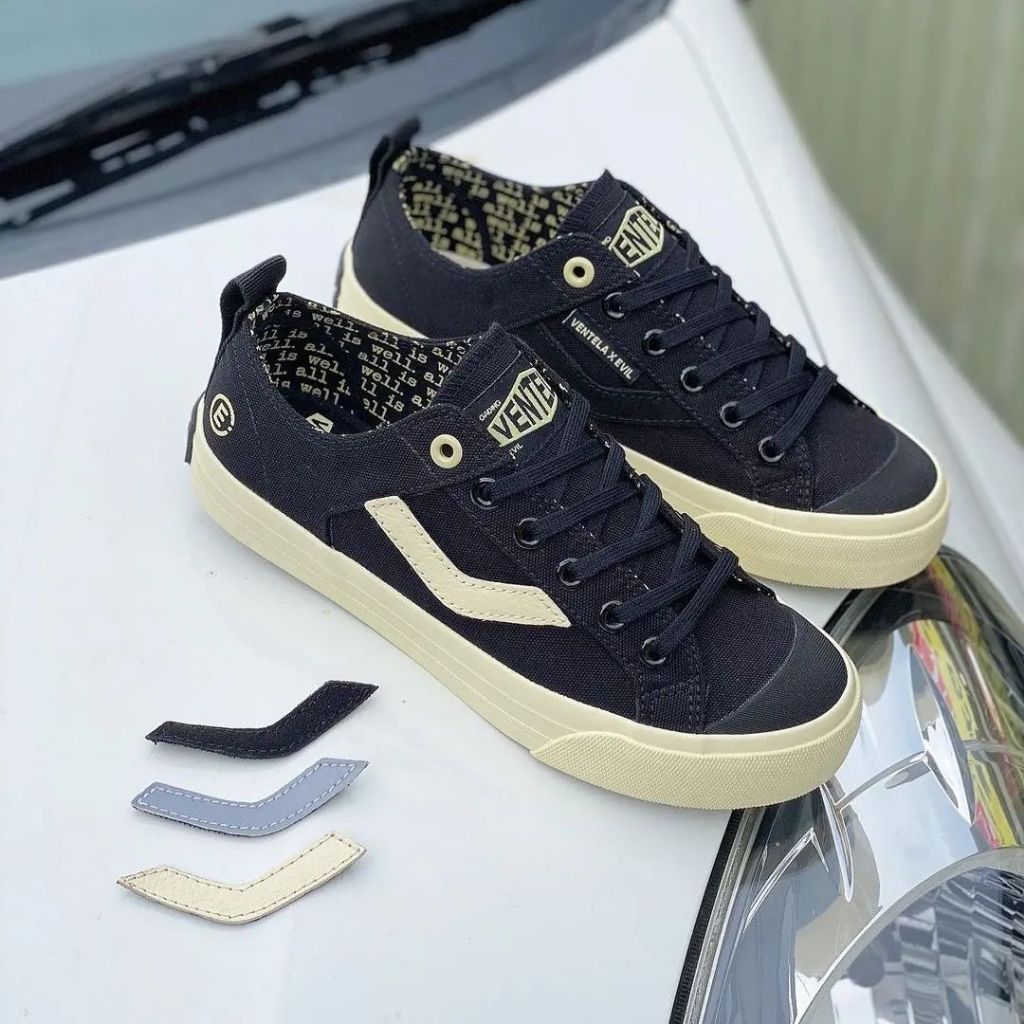Ventela x Evil x Papa Gading All Is Well Low & High Sepatu Ventella original