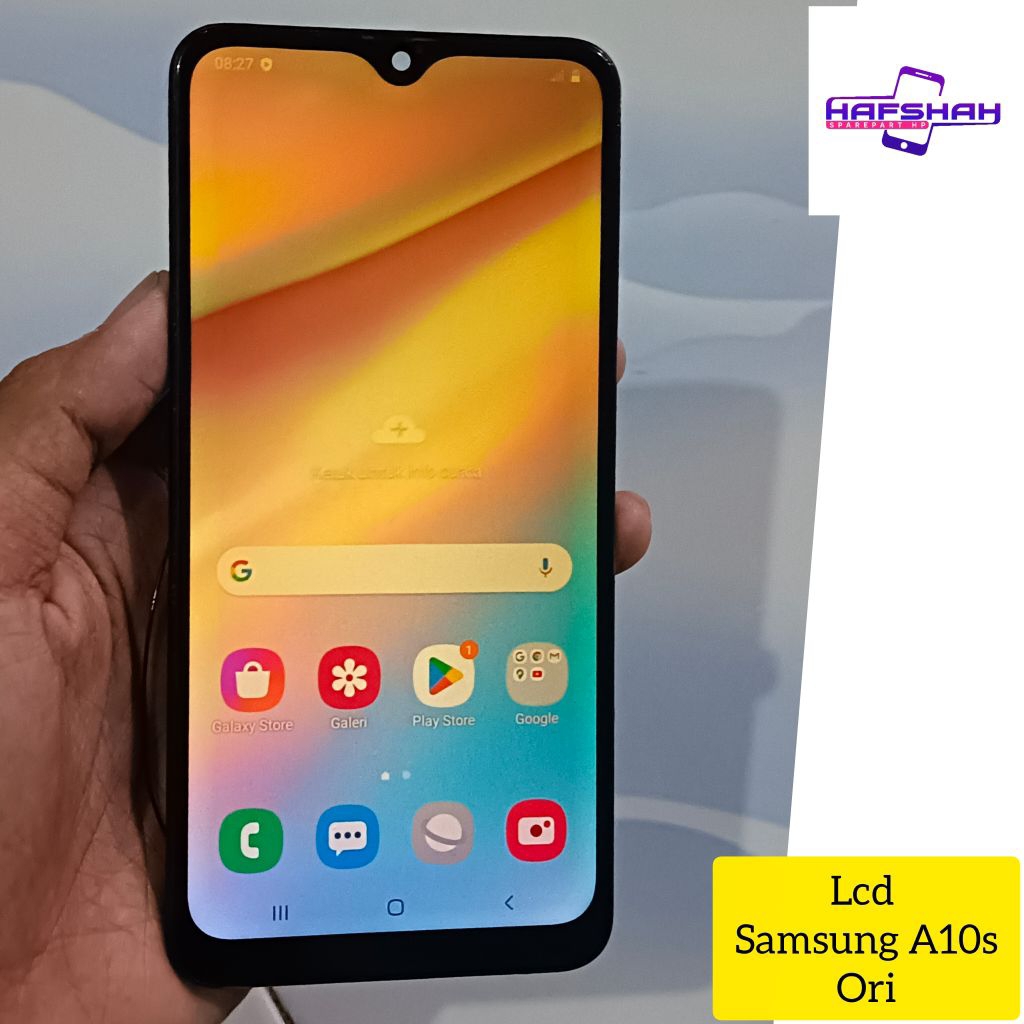 Lcd plus Frame Samsung A10S Ori copotan hp minus