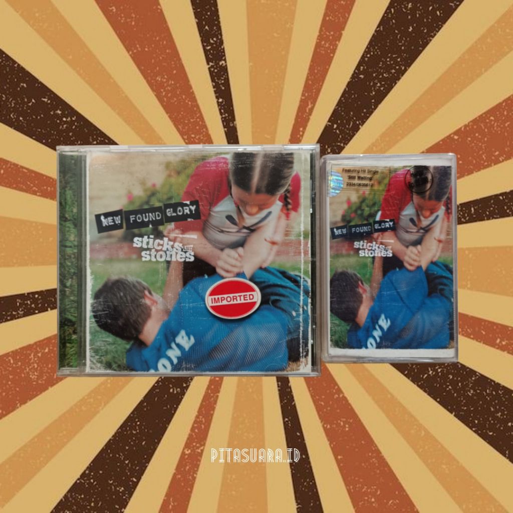 New Found Glory IMPORTED - Sticks and Stones Like New (CD & Kaset)