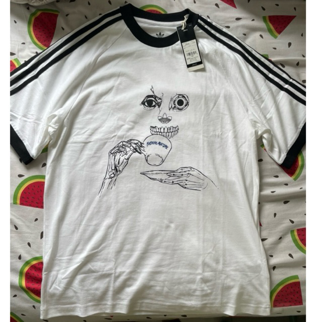 Adidas FA Fucking Awesome Ringer Tee BNWT