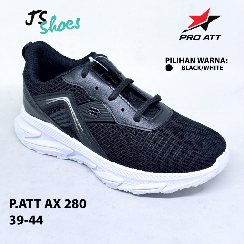 PRO ATT AX 280 - SEPATU SEKOLAH TALI ANAK MERK PRO ATT ORIGINAL