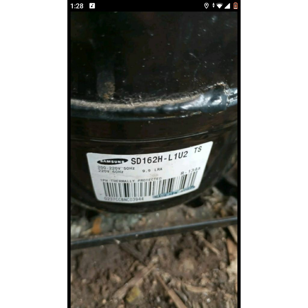 Mesin Kompresor Freezer 200liter Bekas / Mesin Kompressor freezer Bekas 200lt Mesin Kompresor freeze