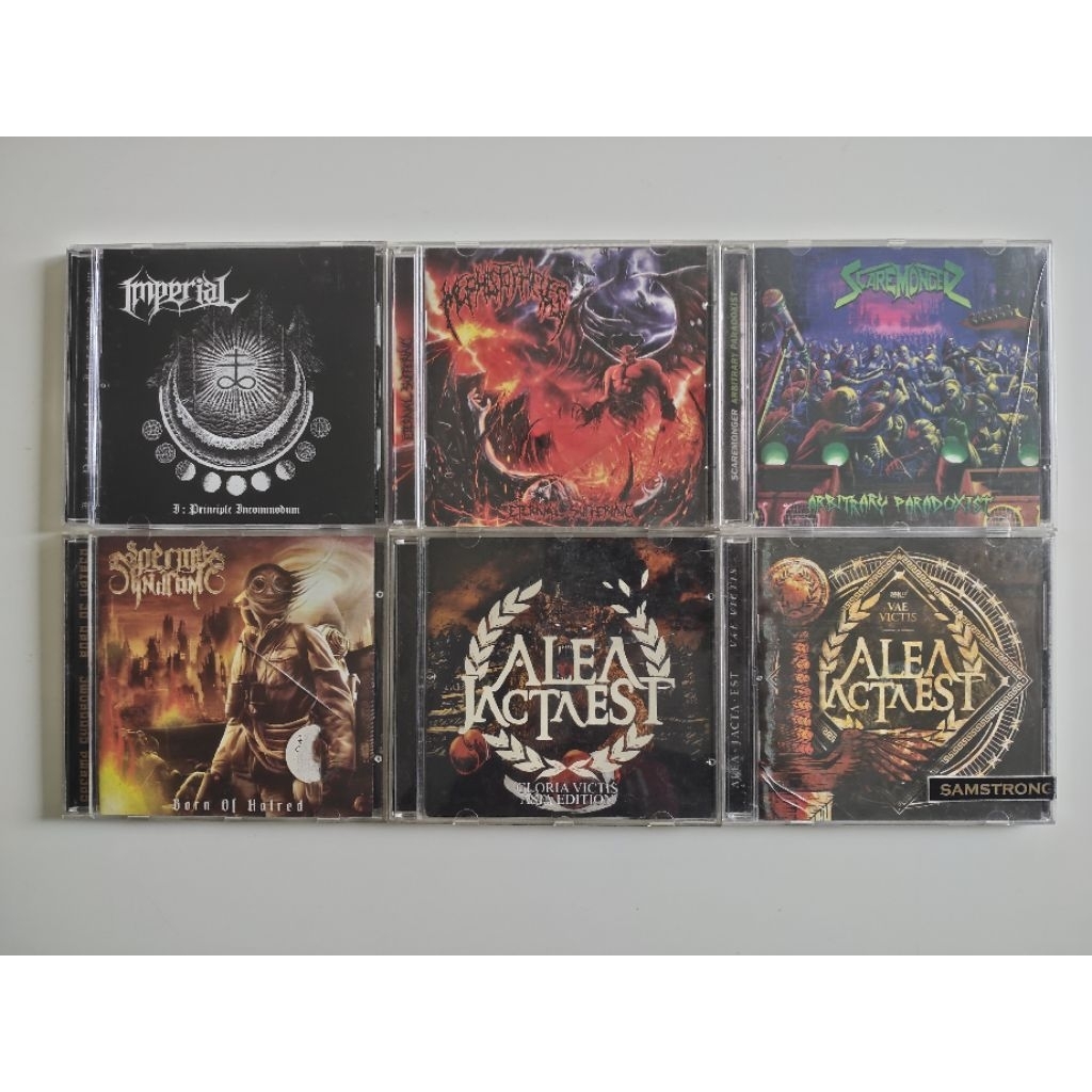 Borongan 6 CD metal/hardcore