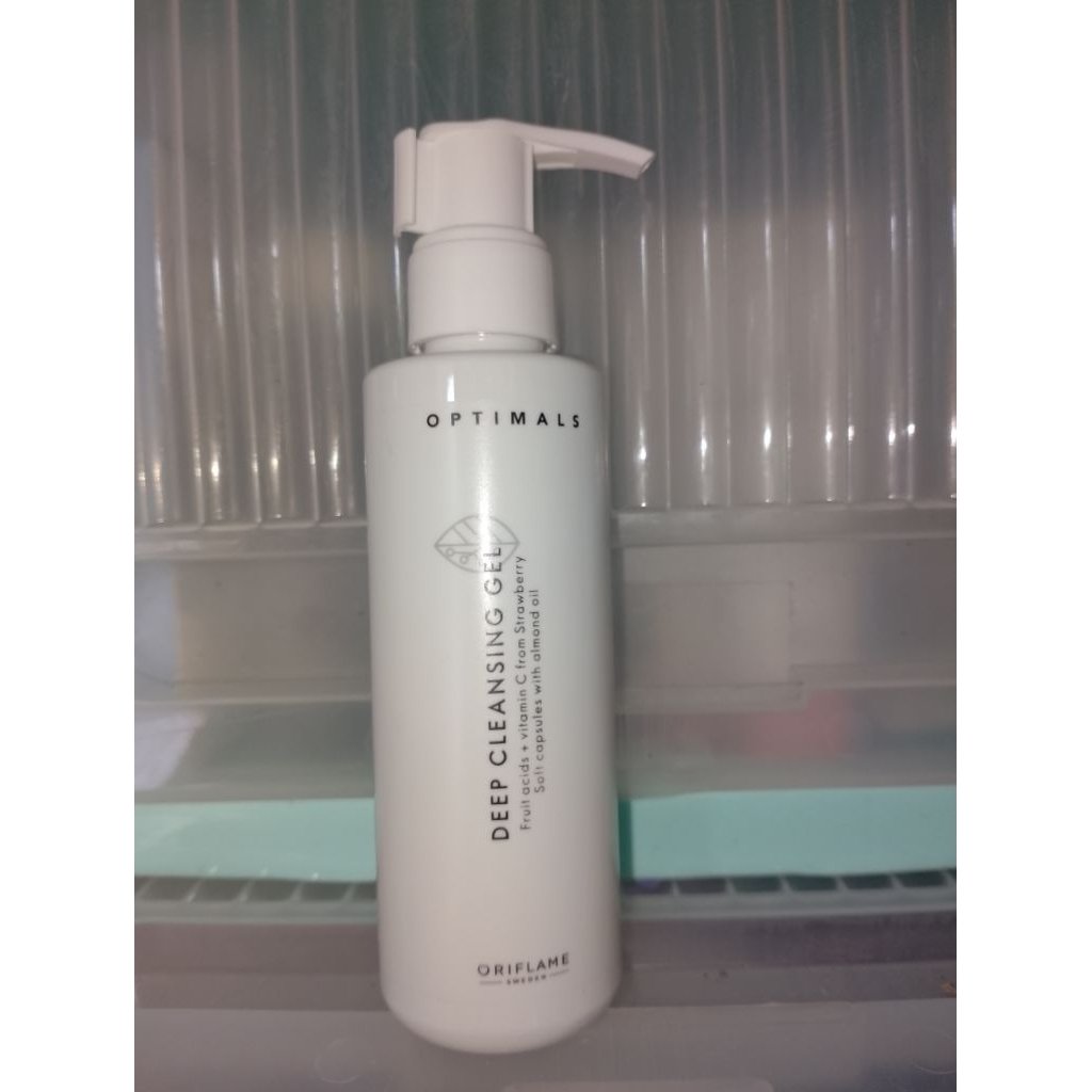 optimals deep cleansing gel oriflame