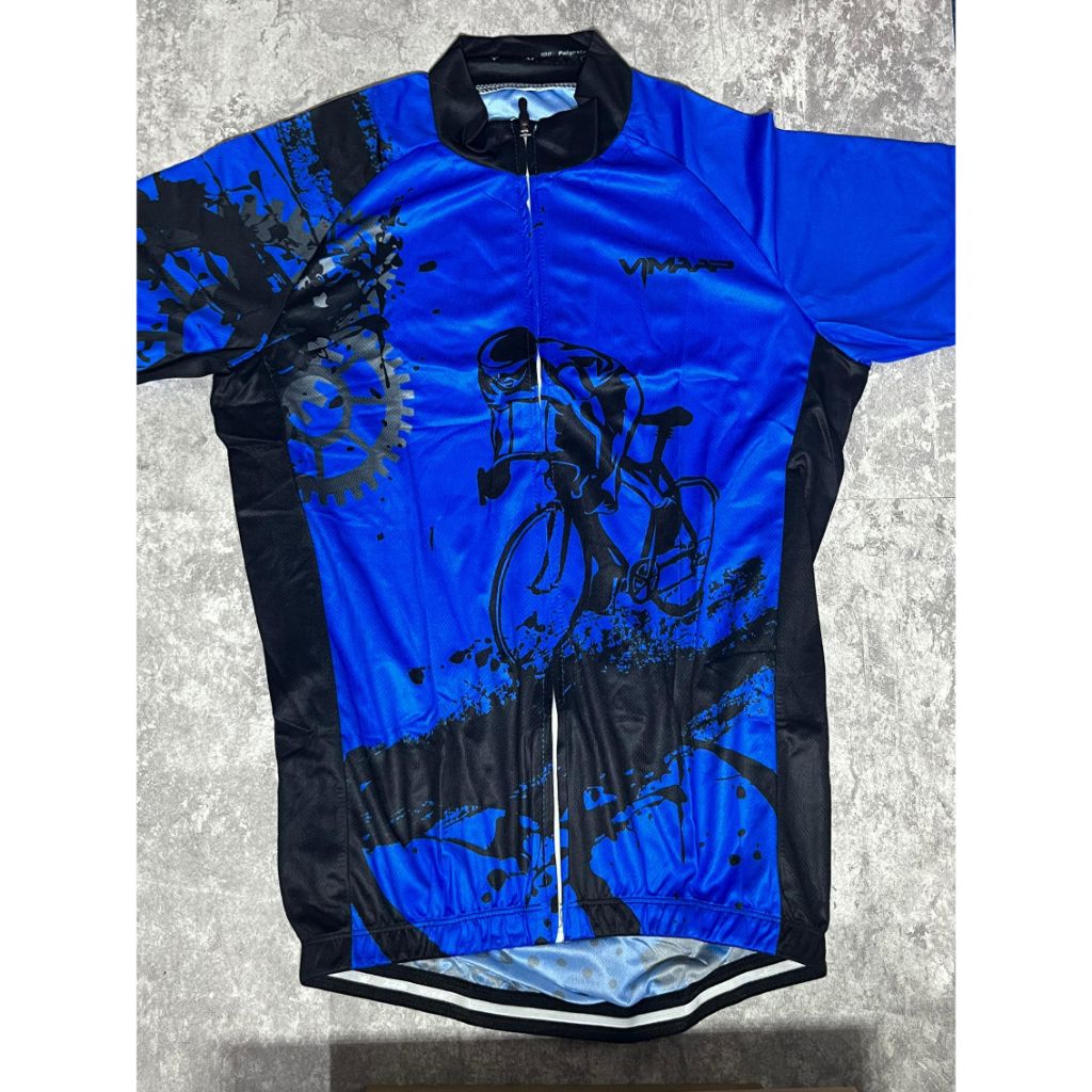 Jersey Sepeda Gowes RB Biru MAAP ACM
