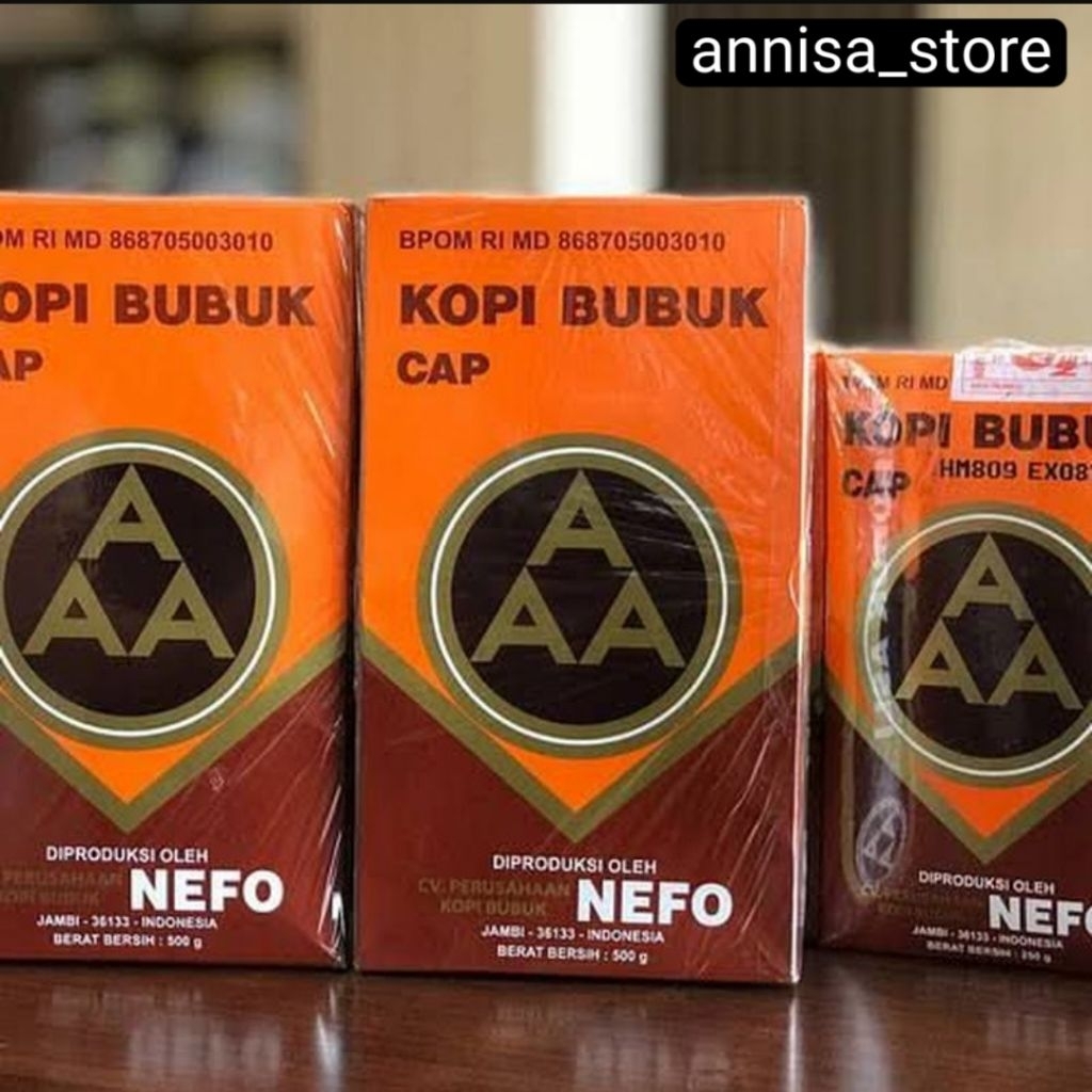 Kopi Hitam AAA 500gr Kopi Asli Kota Jambi