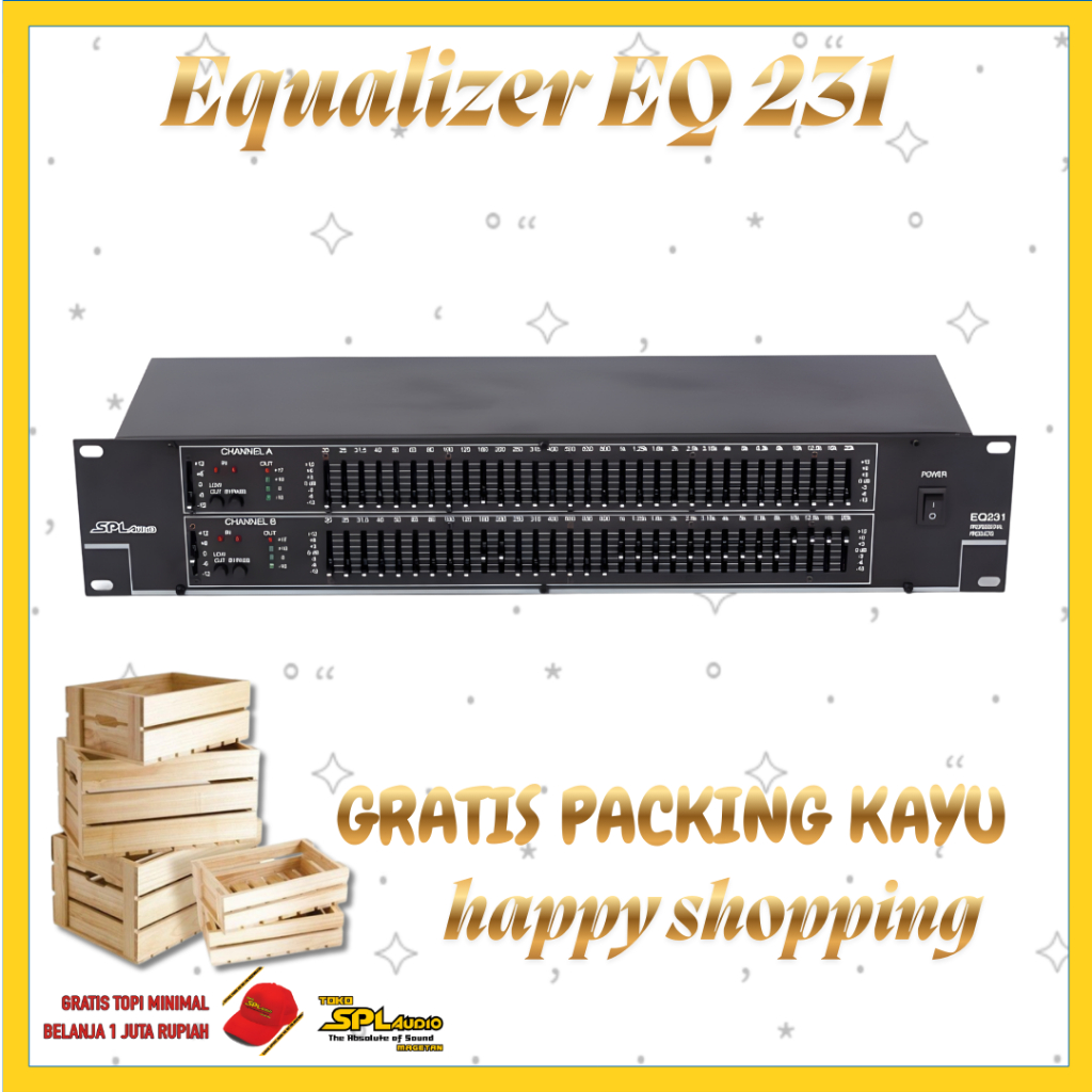 SPL Audio Equalizer EQ 231