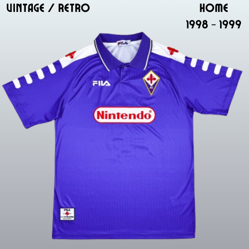 Jersey fiorentina home 1998 1999