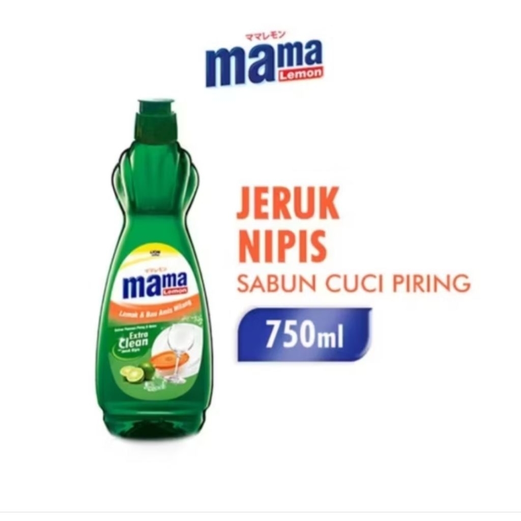 Mama Lemon Botol 750ml Mama Lemon Pencuci Piring