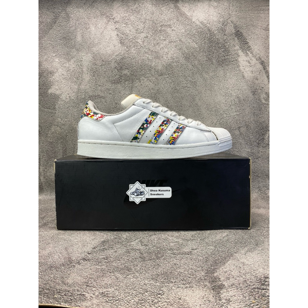 Sepatu Second Adidas Superstar Cloud White  Size 44  Original Guarantee 100%