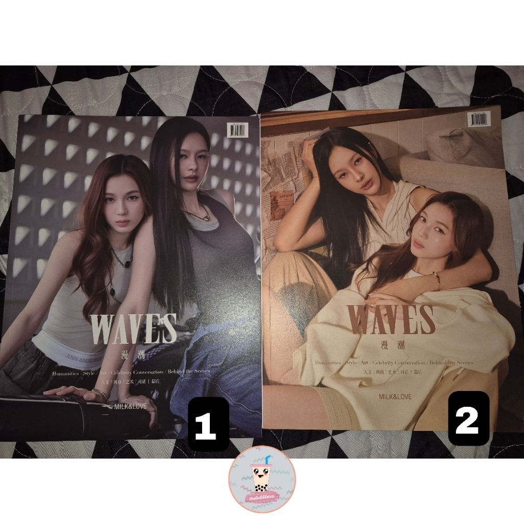 MilkLove Waves Magazine, Poster & PC