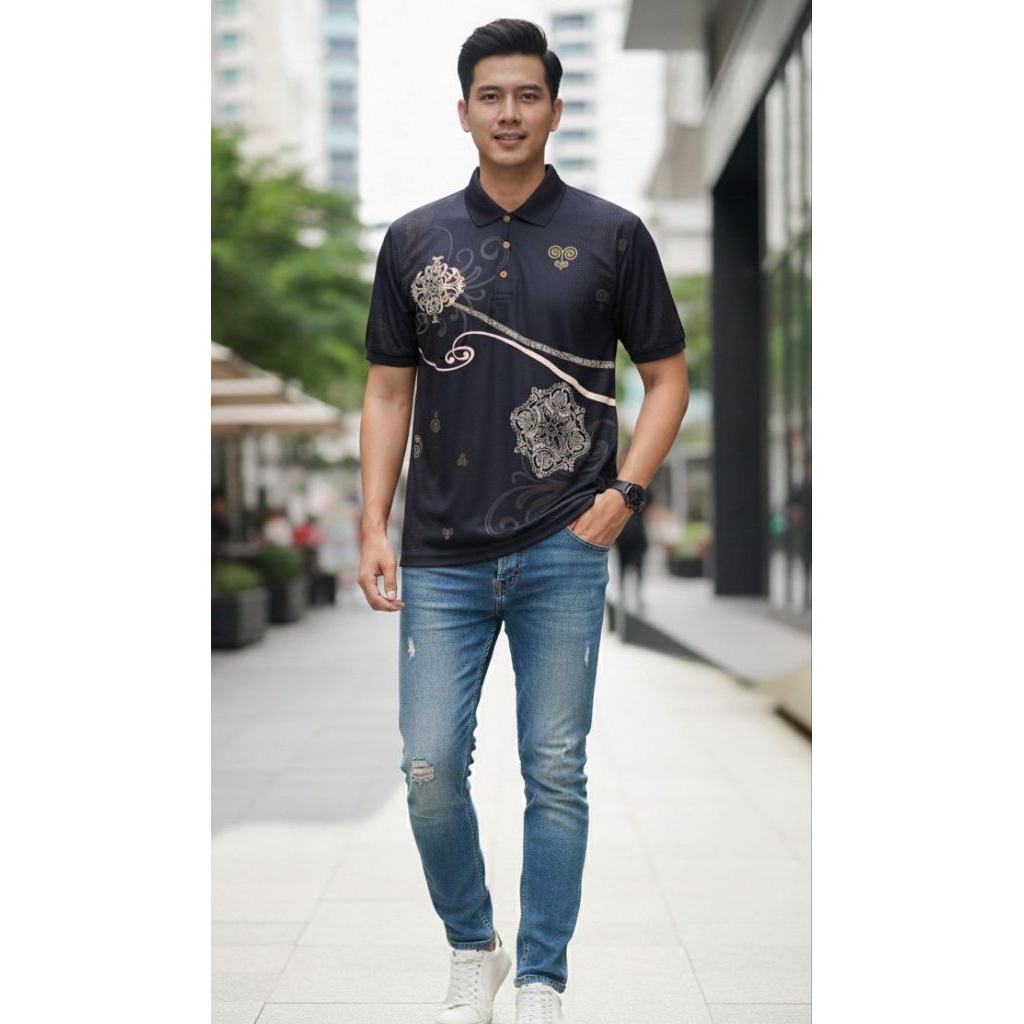 Kaos kerah Biros Original READY STOK size L,M,XL