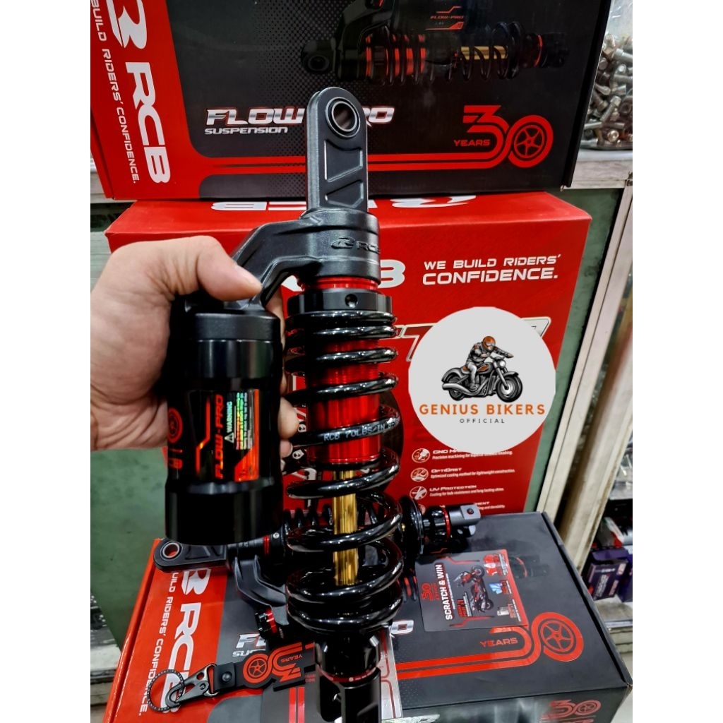 shock rcb flow pro SPECIAL EDITION 30TAHUN RCB FLOW PRO VARIO125/MIO