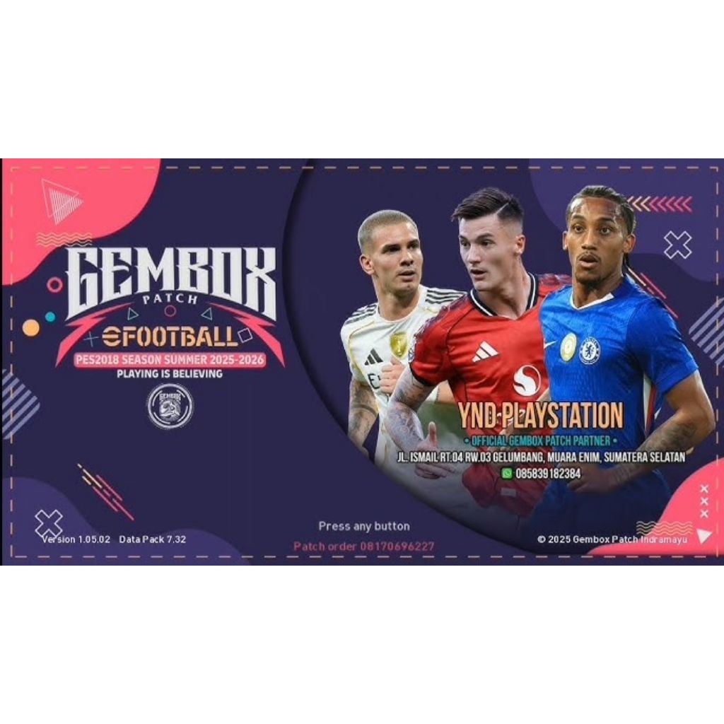 eFootball Pes Gem box patch PS3