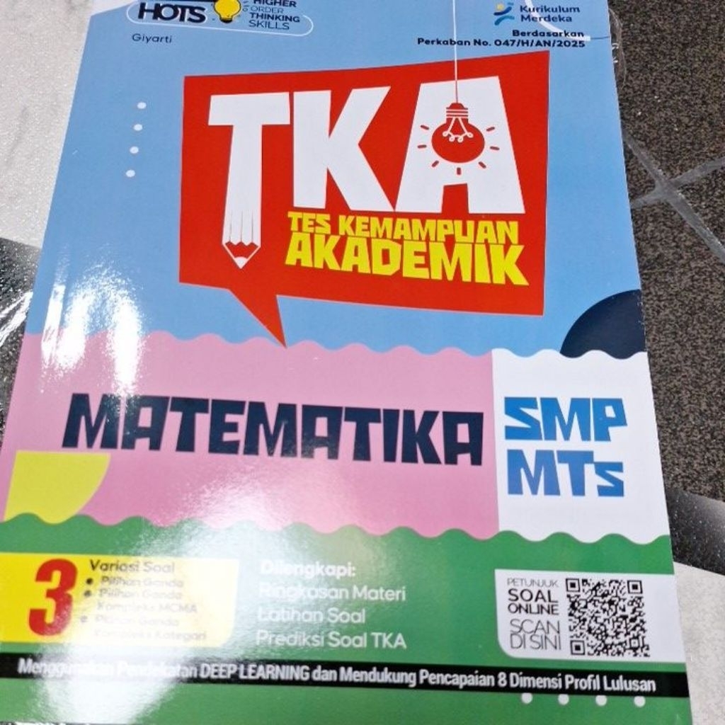 BUKU TKA MATEMATIKA SMP PUTRA NUGRAHA