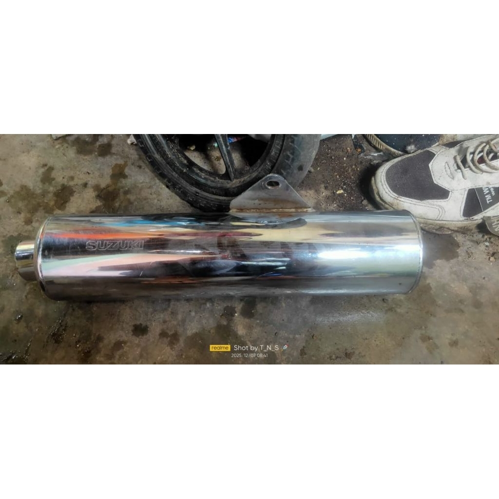 silincer satria Fu ckd ORI copotan