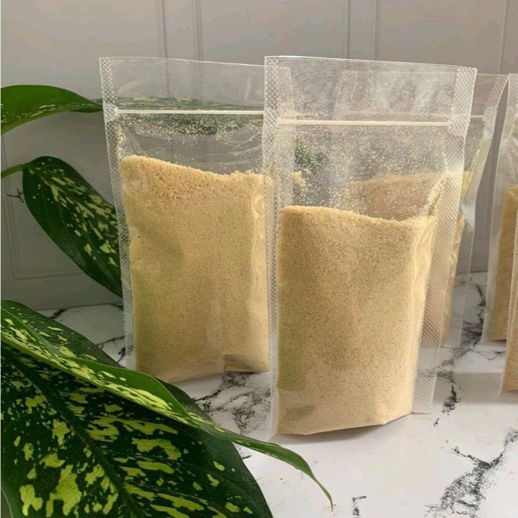 serbuk jahe putih 100gram serbuk jahe putih tanpa pengawet dan tanpa  gula