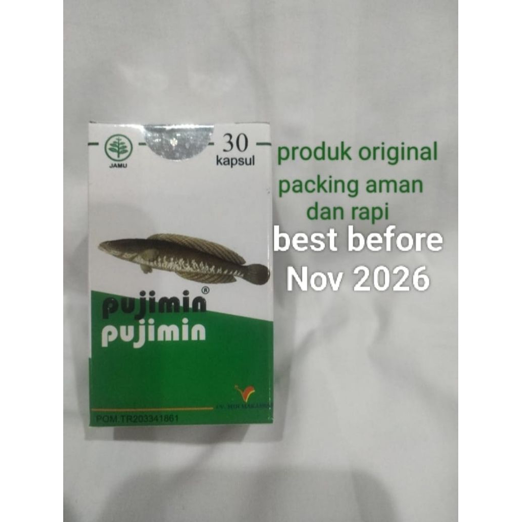 Pujimin Kapsul Ekstrak Ikan Gabus
