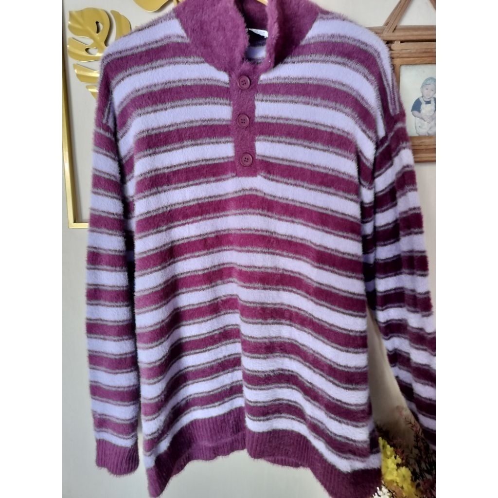 Zara Faux Fur Knitwear (Brand New With Tag)