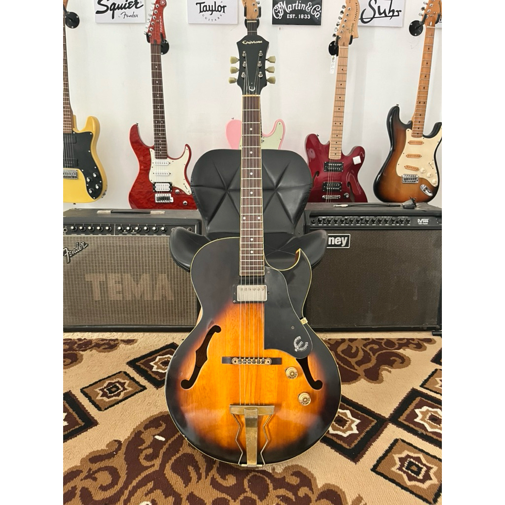 Epiphone Zephyr Regent Hollow Body Vintage Sunburst