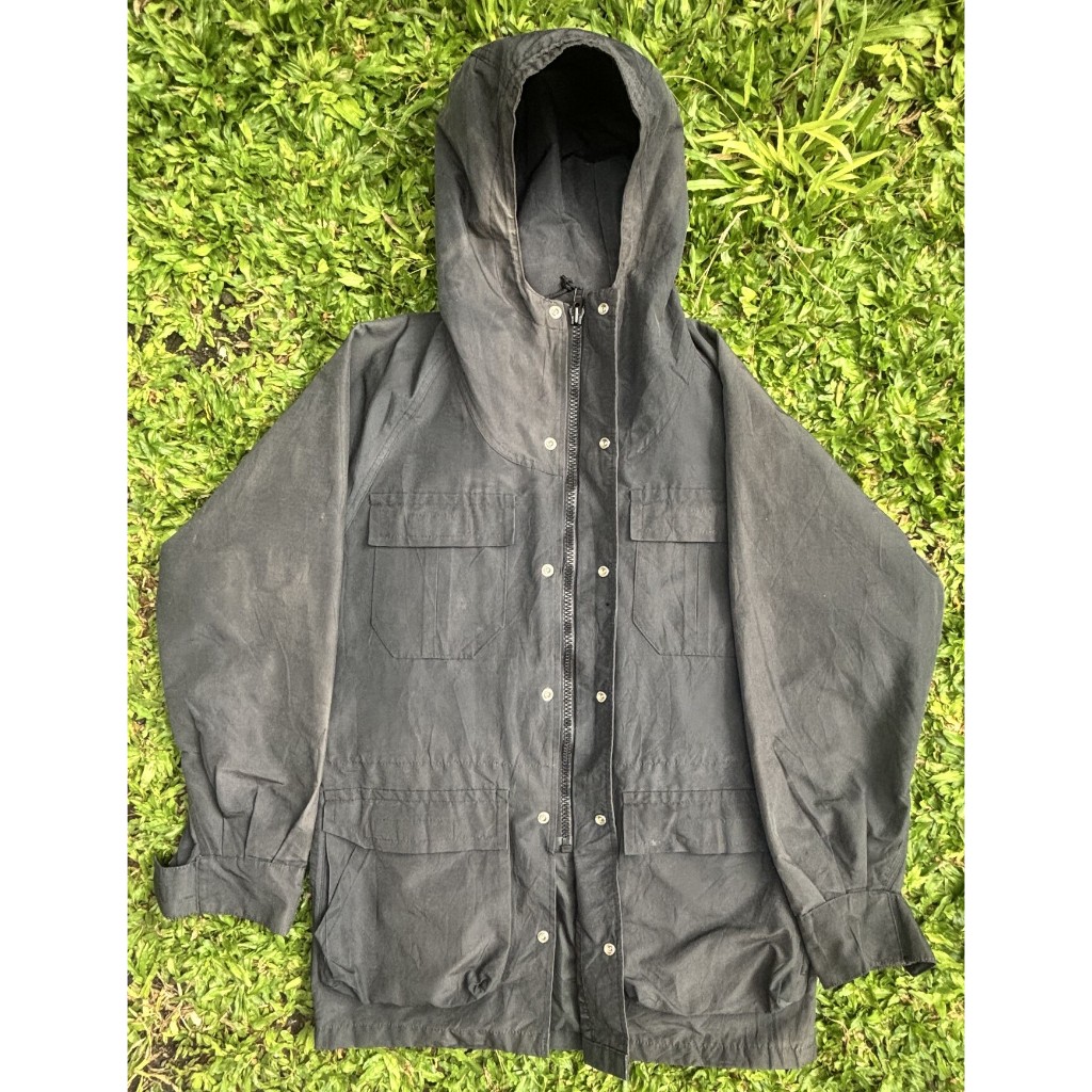 1990's Sierra Design Black 60/40 Mountain Parka Jacket - Made in USA