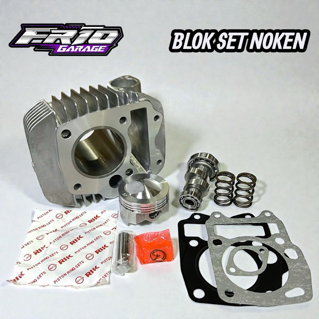 BLOK SEHER PAKET BORE UP KPH KHARISMA WAVE SUPRA 125 57 mm 57mm PAKET BORE UP 150CC