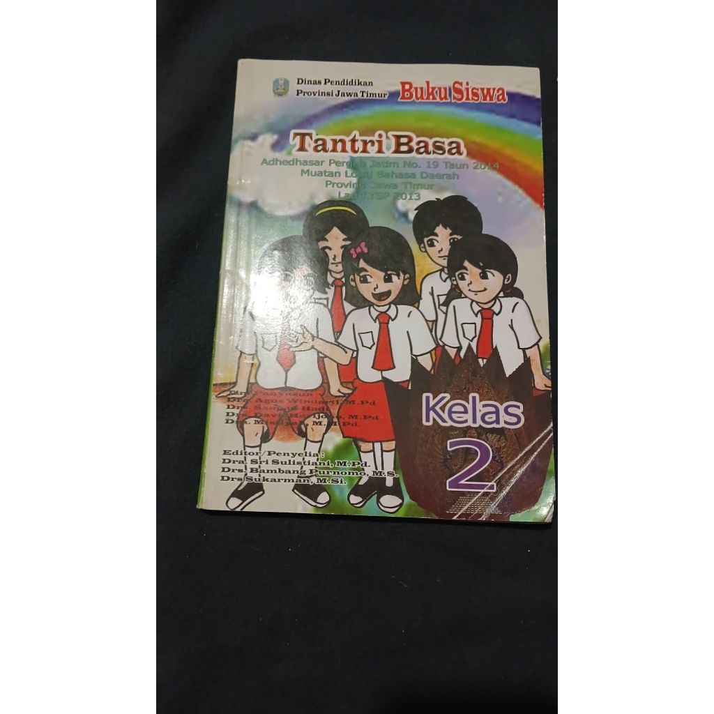 Buku bahasa jawa tantri basa kelas 2 sd bekas original