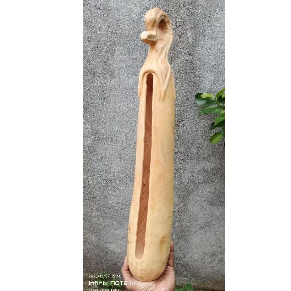 kentongan kayu antik jadul vintage